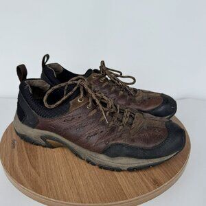 Ariat Outdoor Leather Hiking Walking Shoes Brown & Black Sneakers Size 7.5 Women